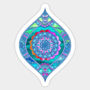 Radiant Boho Color Play Sticker